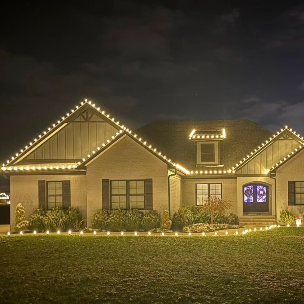 award winning Christmas light installation by Bryant's Best Valley Station Louisville KY