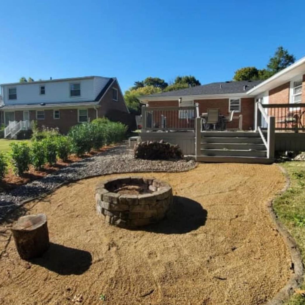 completed landscaping project Valley Station Louisville KY