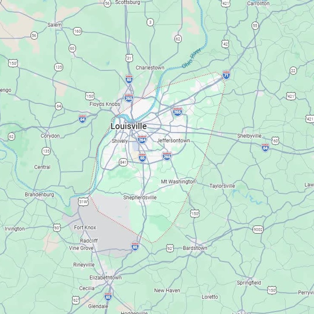 permanent outdoor lighting service area Louisville Kentucky